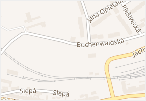 Buchenwaldská v obci Karlovy Vary - mapa ulice