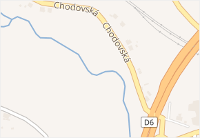 Chodovská v obci Karlovy Vary - mapa ulice
