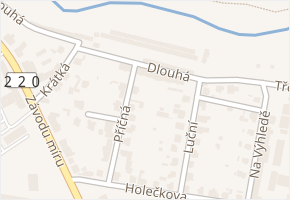 Dlouhá v obci Karlovy Vary - mapa ulice