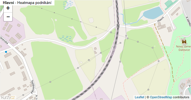 Hlavní - mapa podnikání