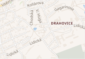 Jungmannova v obci Karlovy Vary - mapa ulice