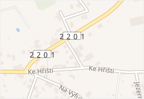 K Zahradám v obci Karlovy Vary - mapa ulice