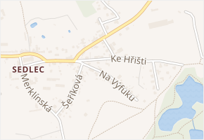Ke Hřišti v obci Karlovy Vary - mapa ulice