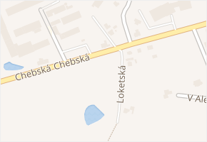 Loketská v obci Karlovy Vary - mapa ulice