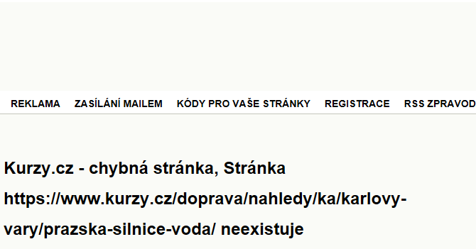 Pražská silnice - záplavové mapy stoleté vody