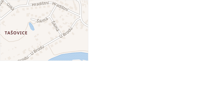 Šikmá v obci Karlovy Vary - mapa ulice