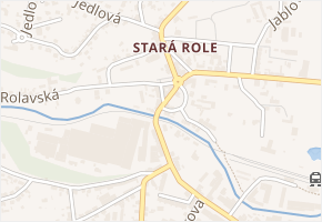 Spojovací v obci Karlovy Vary - mapa ulice
