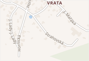 Strahovská v obci Karlovy Vary - mapa ulice