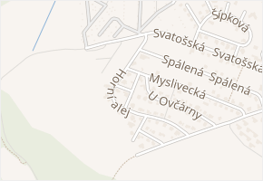 U Kolny v obci Karlovy Vary - mapa ulice