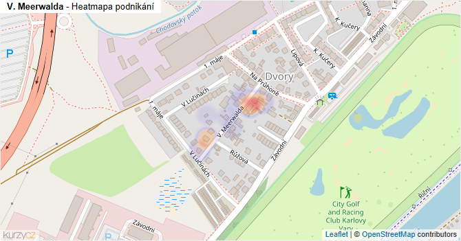V. Meerwalda - mapa podnikání