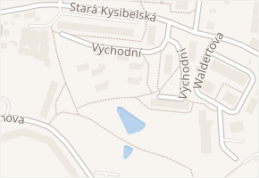 Východní v obci Karlovy Vary - mapa ulice