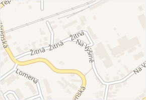 Žitná v obci Karlovy Vary - mapa ulice