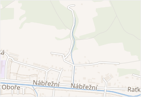 Na Paluchu v obci Karolinka - mapa ulice