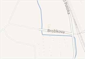 Brožíkova v obci Karviná - mapa ulice