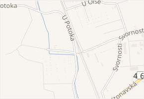 Brožíkova II v obci Karviná - mapa ulice