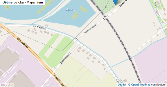 Dětmarovická - mapa firem