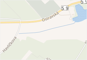 Dolní v obci Karviná - mapa ulice