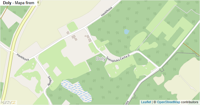 Doly - mapa firem