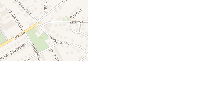 Mickiewiczova v obci Karviná - mapa ulice