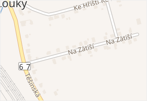 Na Zátiší v obci Karviná - mapa ulice