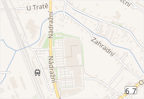 Nádražní v obci Karviná - mapa ulice