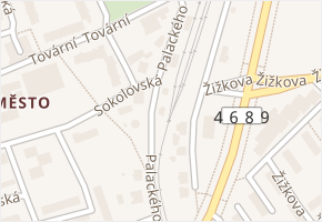 Palackého v obci Karviná - mapa ulice