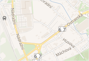 Polní v obci Karviná - mapa ulice