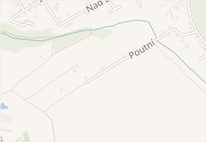 Poutní v obci Karviná - mapa ulice