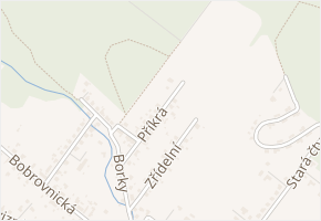 Příkrá v obci Karviná - mapa ulice