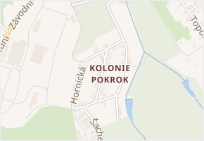 Prostřední v obci Karviná - mapa ulice