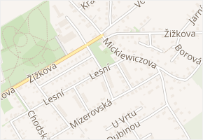 Průkopnická v obci Karviná - mapa ulice