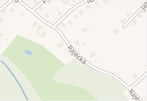 Rajecká v obci Karviná - mapa ulice