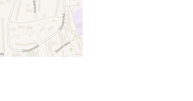Spojka v obci Karviná - mapa ulice