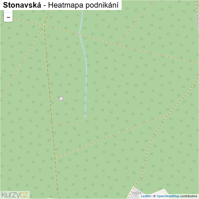 Mapa Stonavská - Firmy v ulici.