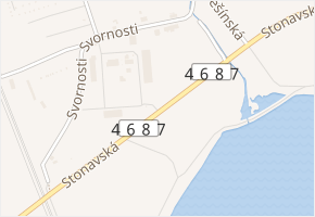 Sukova v obci Karviná - mapa ulice