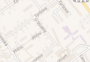 U Studny v obci Karviná - mapa ulice