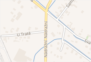 U Tratě v obci Karviná - mapa ulice