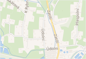 Údolní v obci Karviná - mapa ulice