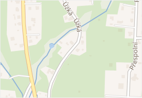Úzká v obci Karviná - mapa ulice