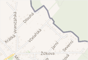 Včelařská v obci Karviná - mapa ulice