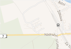 U Hřiště v obci Katovice - mapa ulice