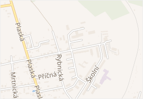 Drahotínská v obci Kaznějov - mapa ulice