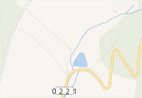 Na Hájovně v obci Kdyně - mapa ulice