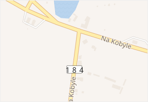 Na Kobyle v obci Kdyně - mapa ulice