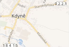 Na Šibenici v obci Kdyně - mapa ulice