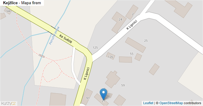 Kejžlice - mapa firem