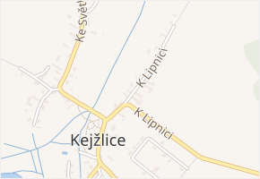 K Lipnici v obci Kejžlice - mapa ulice