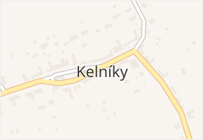 Kelníky v obci Kelníky - mapa části obce