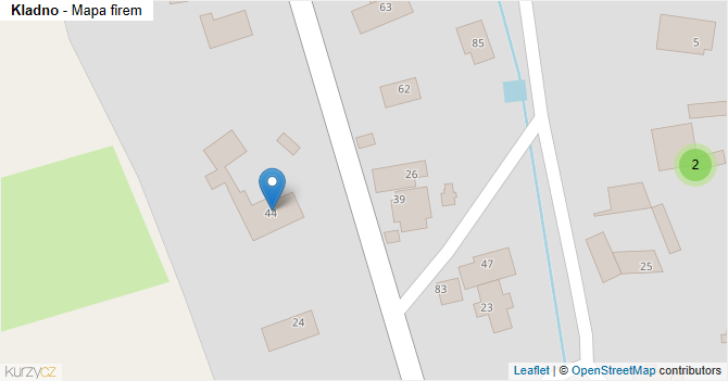 Kladno - mapa firem