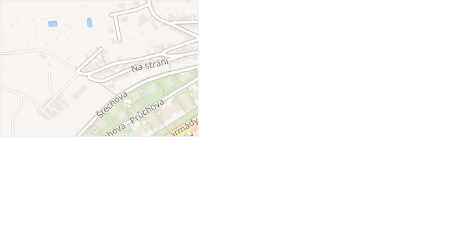 Erbenova v obci Kladno - mapa ulice